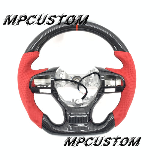Mpcustom for Lexus GS350 2016-2018 carbon fiber steering wheel round top