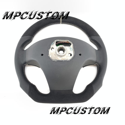 Mpcustom for Volvo S40 2008 carbon fiber steering wheel flat bottom