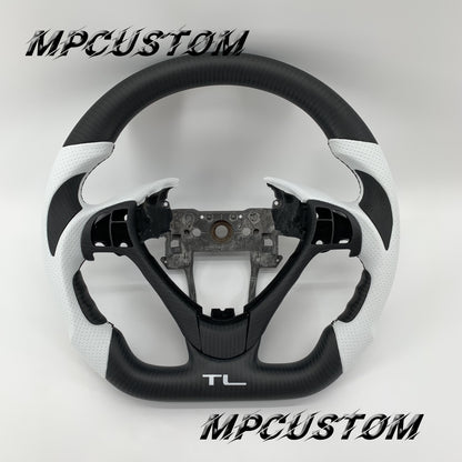 Mpcustom Acura ILX A-Spec 2013-2022 carbon fiber steering wheel round top