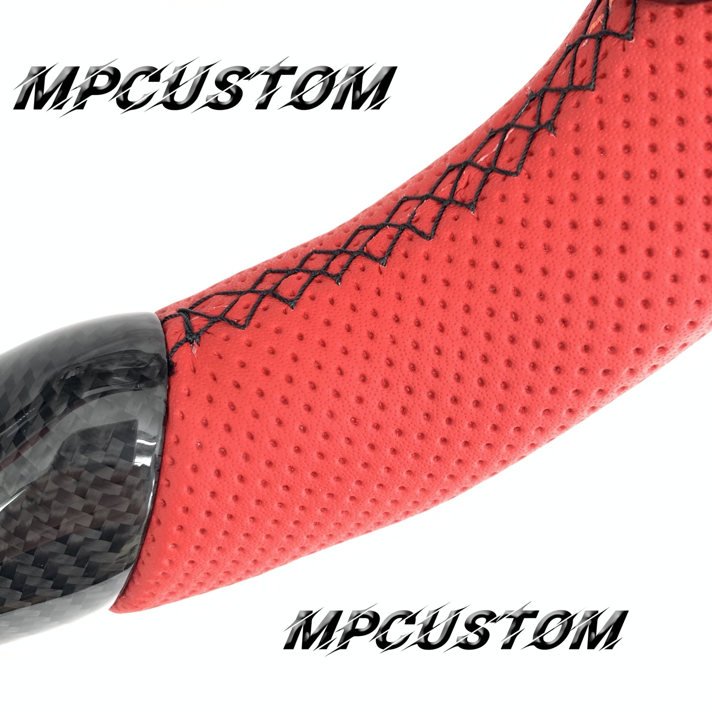 Mpcustom for Lexus GS350 2016-2018 carbon fiber steering wheel black stitching