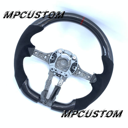 Mpcustom for BMW M3 carbon fiber steering wheel Alcantara