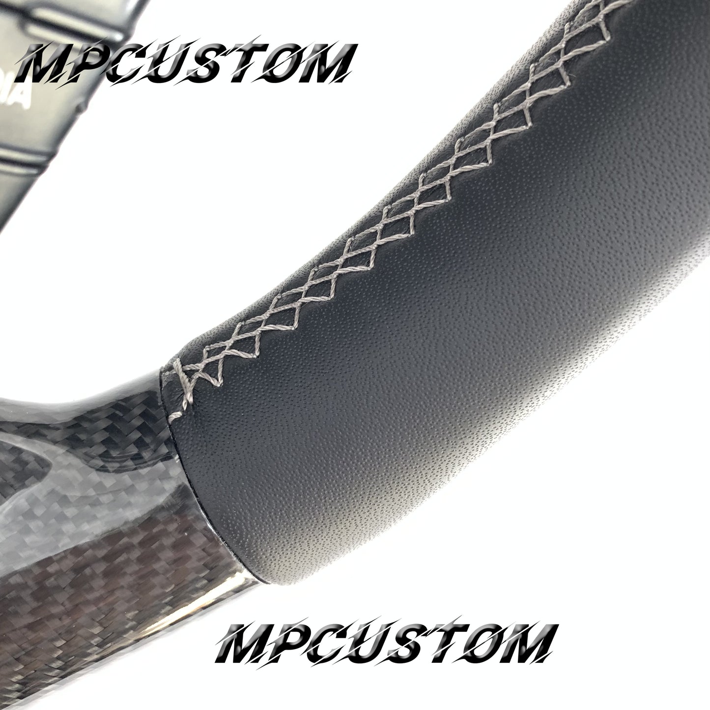 Mpcustom for Ford raptor 2015-2017 carbon fiber steering wheel round top