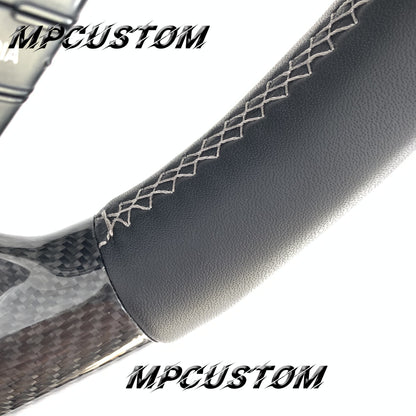 Mpcustom for Ford raptor 2015-2017 carbon fiber steering wheel smooth