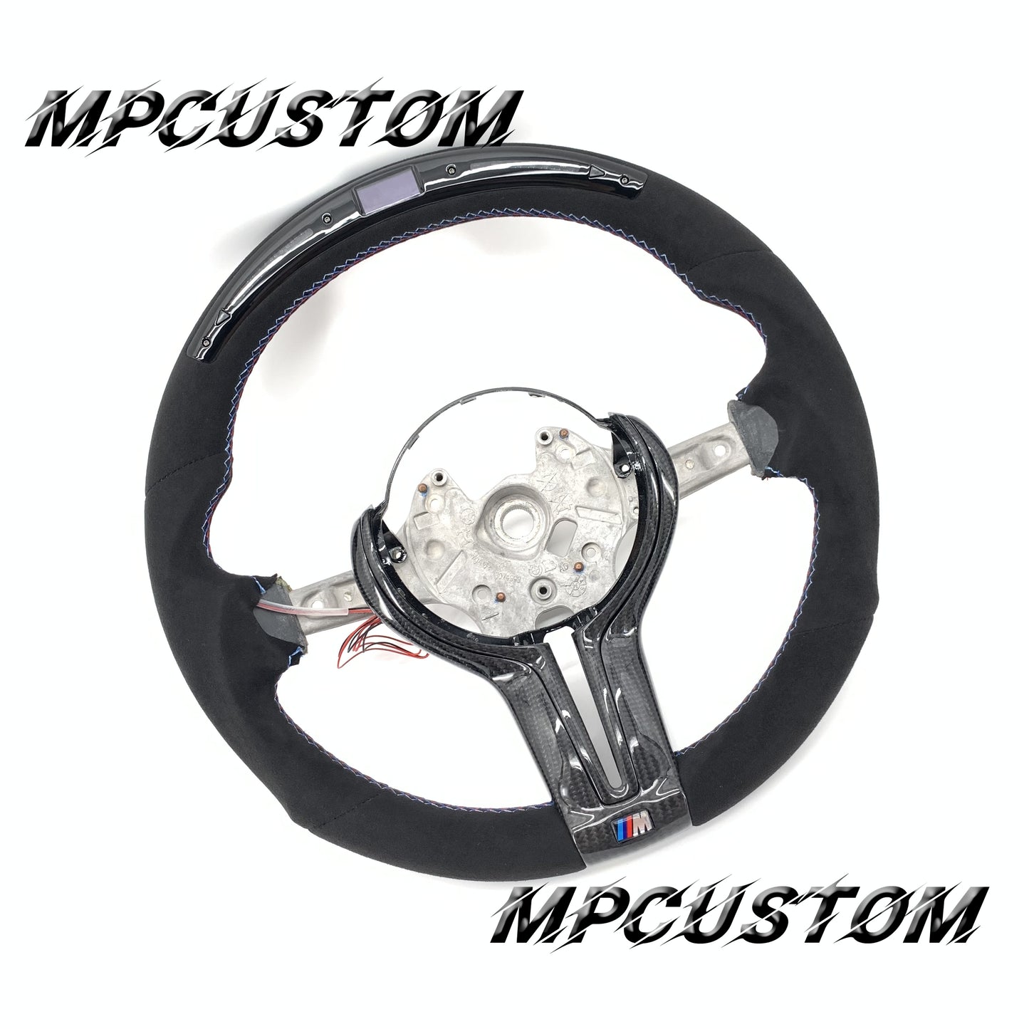 Mpcustom for BMW 7 series F01/F02/F03 carbon fiber steering wheel gloss