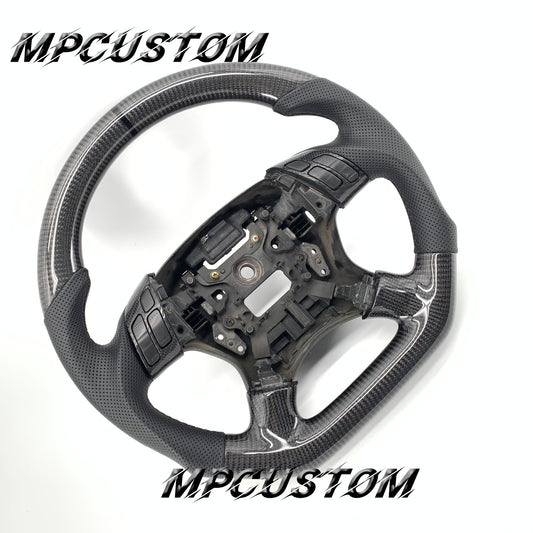 Mpcustom for Honda 7th gen Accord 2003-2007 carbon fiber steering wheel flat bottom