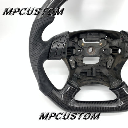 Mpcustom for Honda 7th gen Accord 2003-2007 carbon fiber steering wheel flat bottom