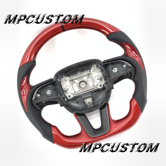Mpcustom for Dodge SRT Challenger 2015-2021  carbon fiber steering wheel