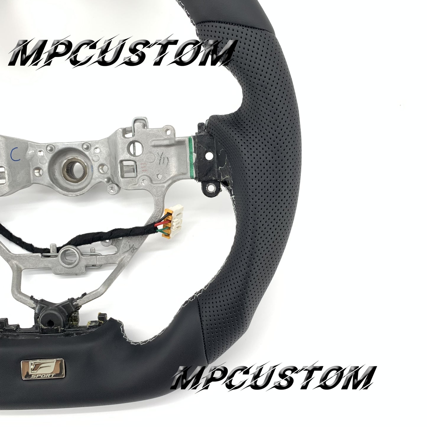 Mpcustom for Lexus GS350 2013-2015 carbon fiber steering wheel round top