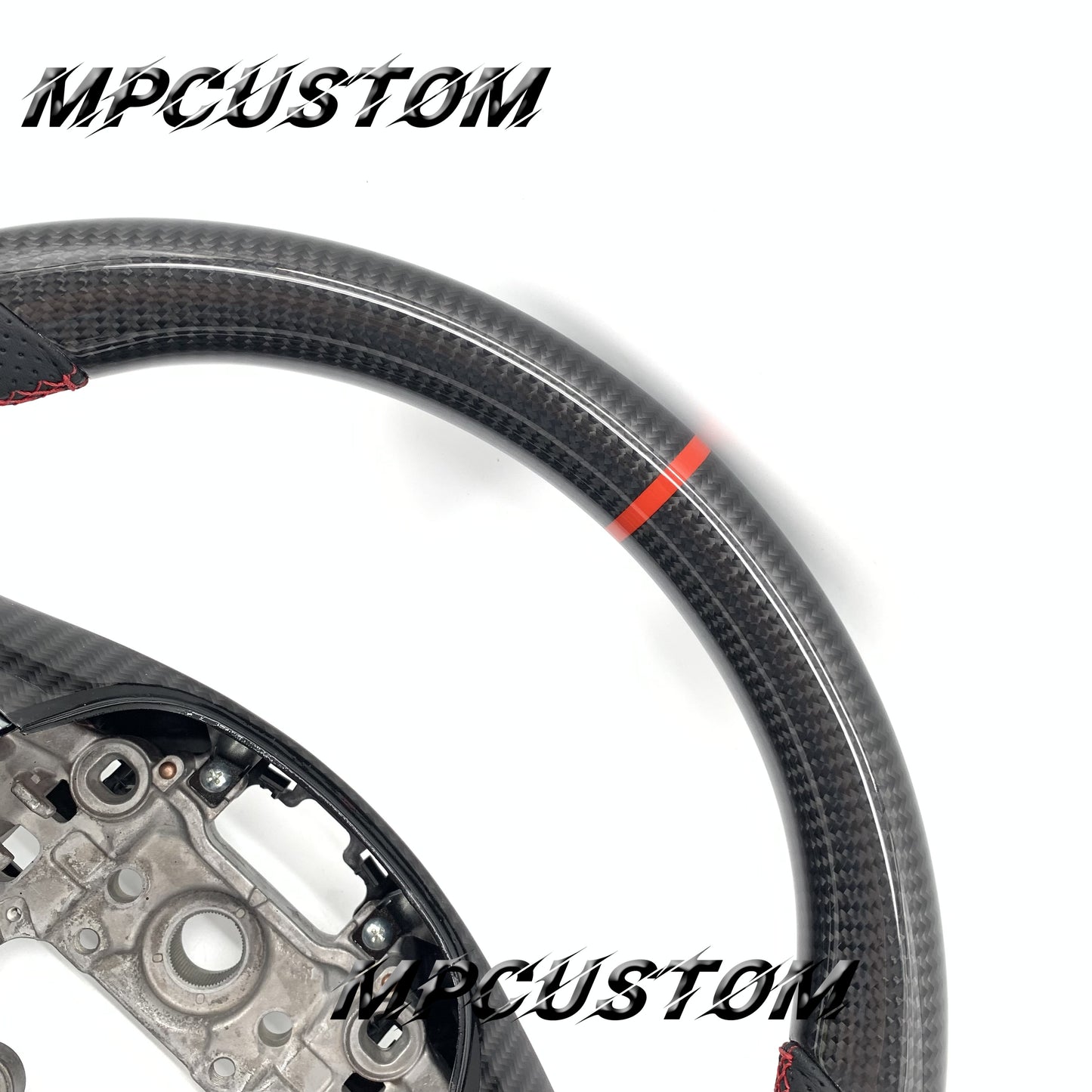 Mpcustom for KIA K5 2021+ carbon fiber steering wheel round top