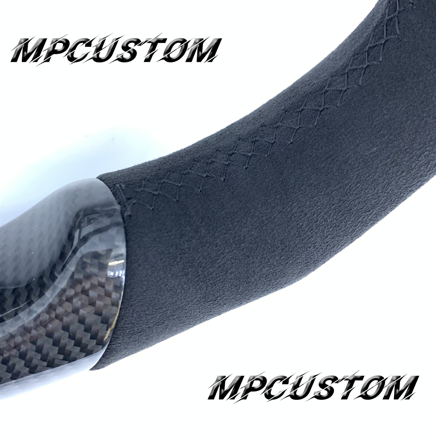 Mpcustom for BMW M3 carbon fiber steering wheel Alcantara