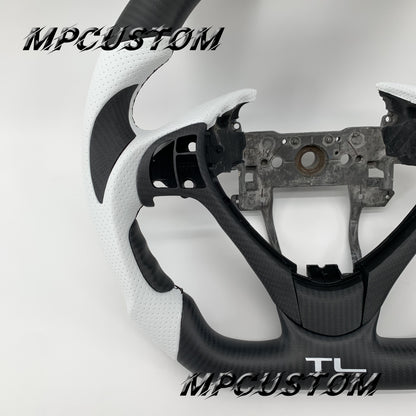 Mpcustom Acura TL 2009-2014 carbon fiber steering wheel black carbon fiber