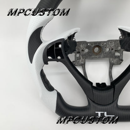 Mpcustom Acura ILX A-Spec 2013-2022 carbon fiber steering wheel flat bottom