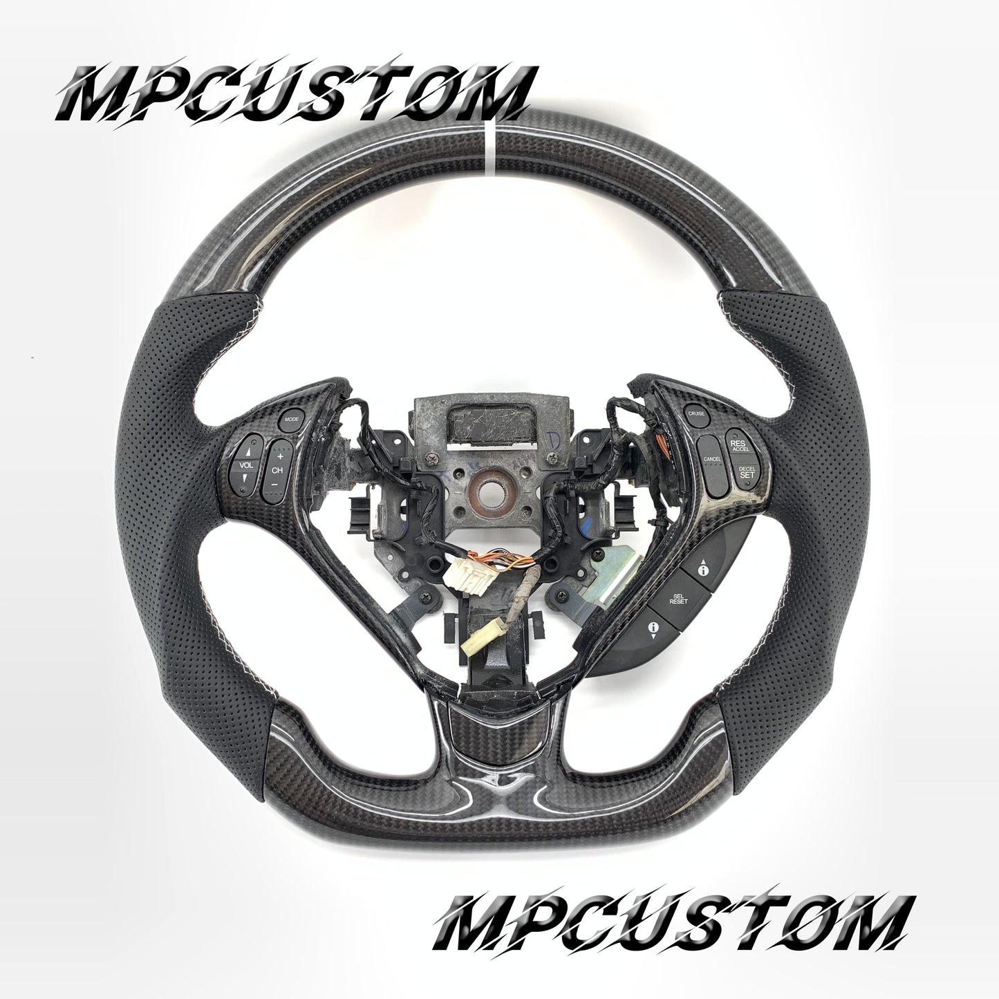 Mpcustom for Acura TL 2007-2008 carbon fiber steering wheel