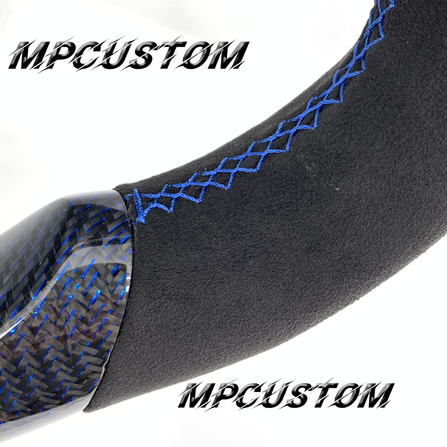 Mpcustom for Volvo S60 2005-2009 carbon fiber steering wheel flat top