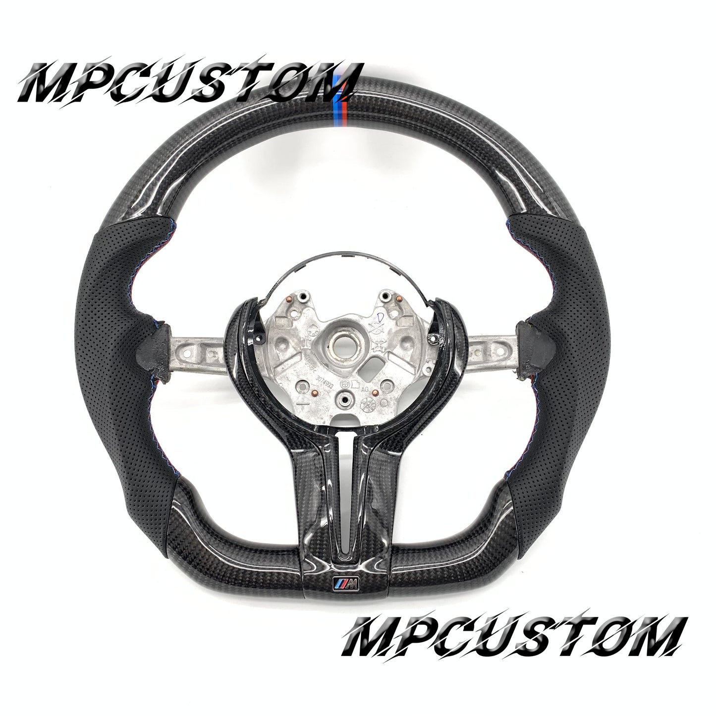 Mpcustom for BMW 6 series F06/F13/F12 carbon fiber steering wheel gloss carbon fiber