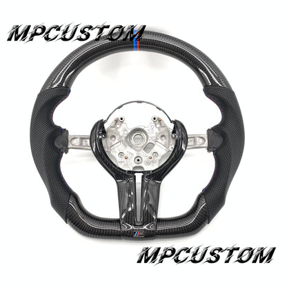 Mpcustom for BMW 6 series F06/F13/F12 carbon fiber steering wheel gloss carbon fiber