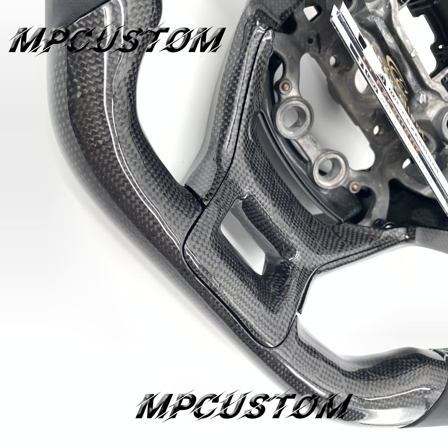 Mpcustom for KIA K5 2021+ carbon fiber steering wheel round top