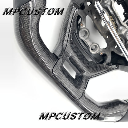 Mpcustom for KIA K5 2021+ carbon fiber steering wheel round top