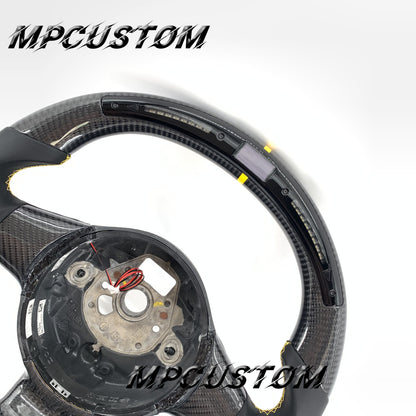 Mpcustom for Lamborghini Gallardo /LP-550 / LP-560 / LP-570 2004-2014 carbon fiber steering wheel led