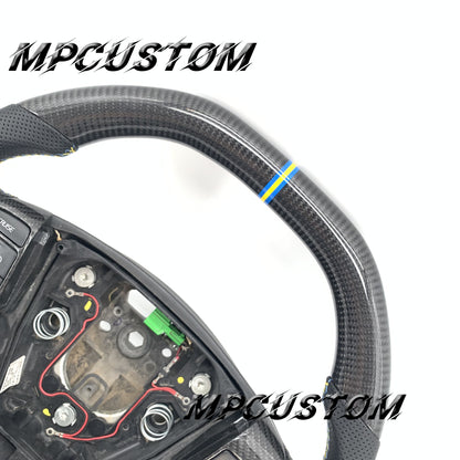 Mpcustom for Volvo S40 2008 carbon fiber steering wheel