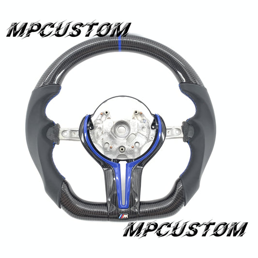 Mpcustom for BMW M2 F87/M3 F80/M4 F82/F83/M5F10/F90 carbon fiber steering wheel gloss