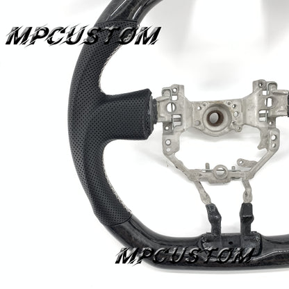Mpcustom for Toyota 86 BRZ FRS 2013-2016 carbon fiber steering wheel gloss and flat top