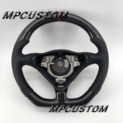 Mpcustom for Porsche 996 carbon fiber steering wheel round top