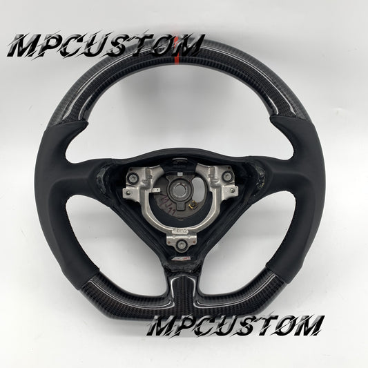 Mpcustom for Porsche 996 carbon fiber steering wheel round top