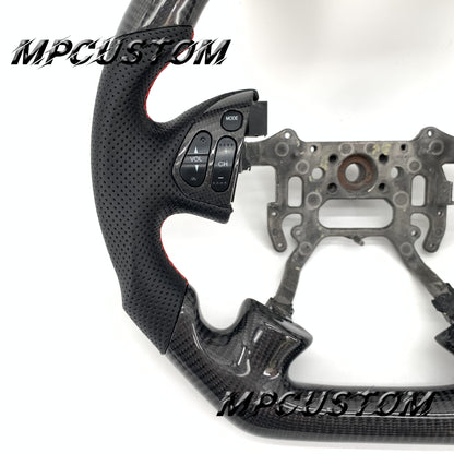 Mpcustom for Acura TL 2004-2006 carbon fiber steering wheel round top