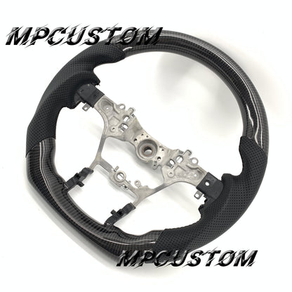 Mpcustom for Toyota Hilux 2015+ carbon fiber steering wheel round top
