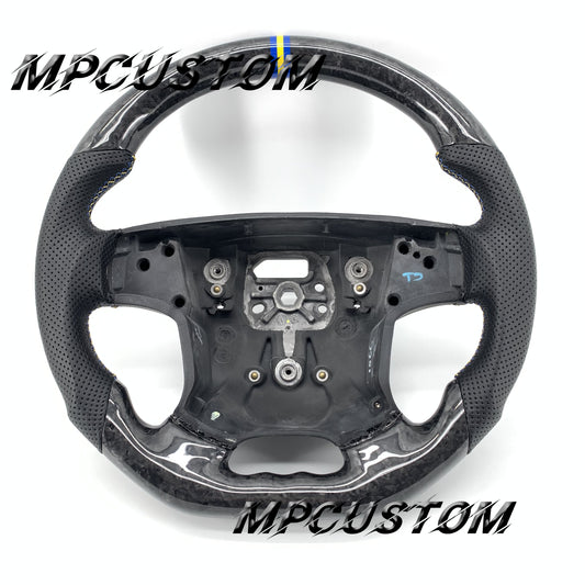 Mpcustom for Volvo S80 2007-2008 carbon fiber steering wheel round top