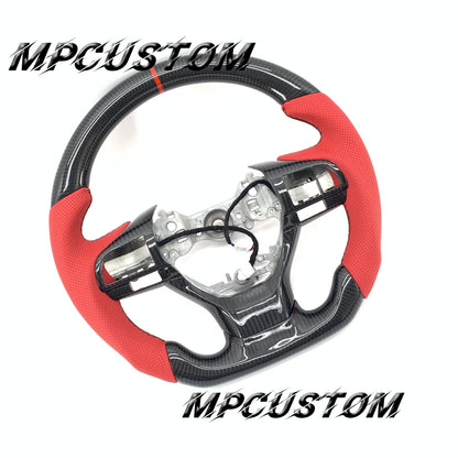 Mpcustom for Lexus GS350 2016-2018 carbon fiber steering wheel black stitching