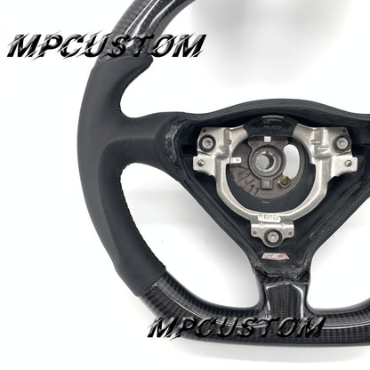 Mpcustom for Porsche 996 carbon fiber steering wheel round top