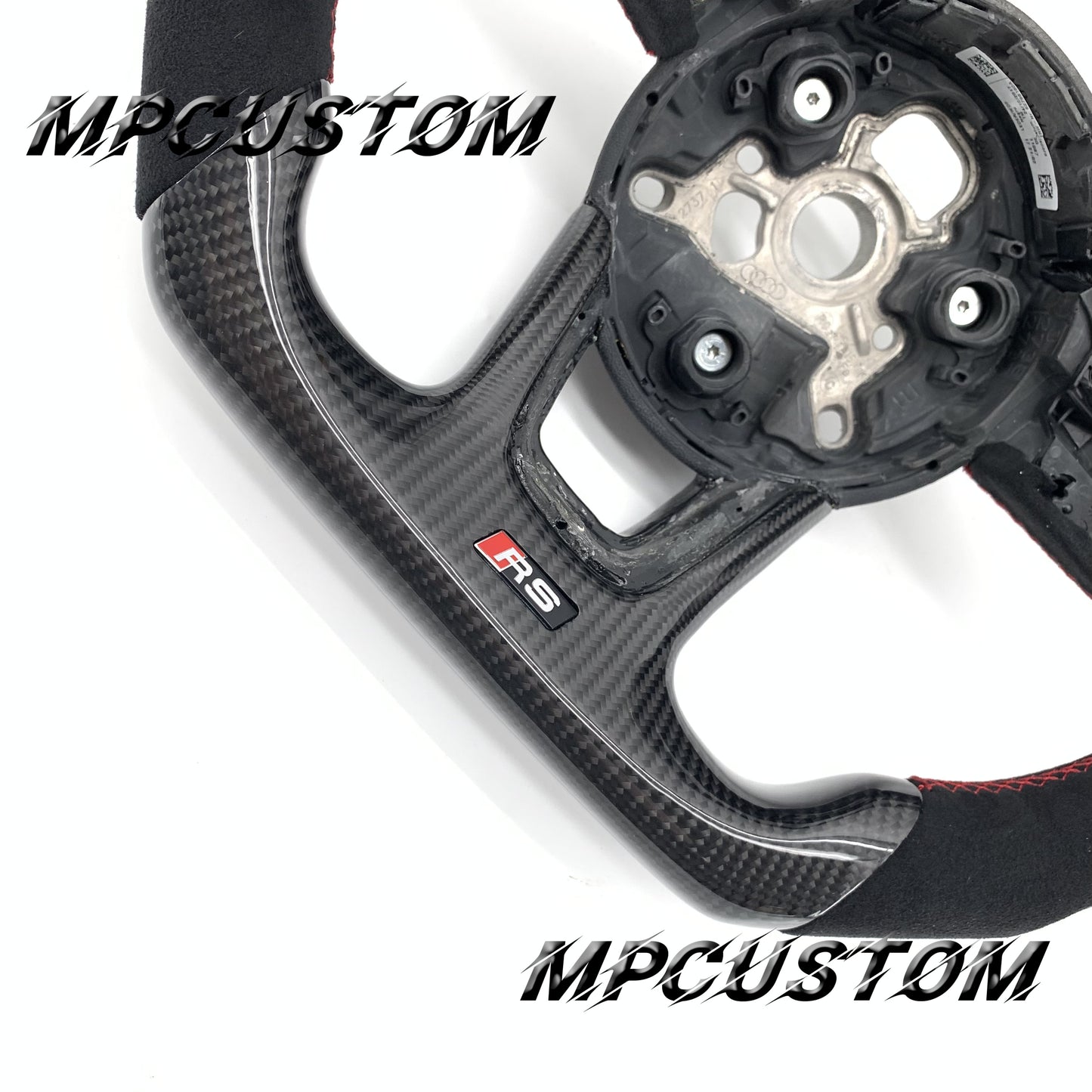 Mpcustom for Audi B9 S3 2017-2020 carbon fiber steering wheel