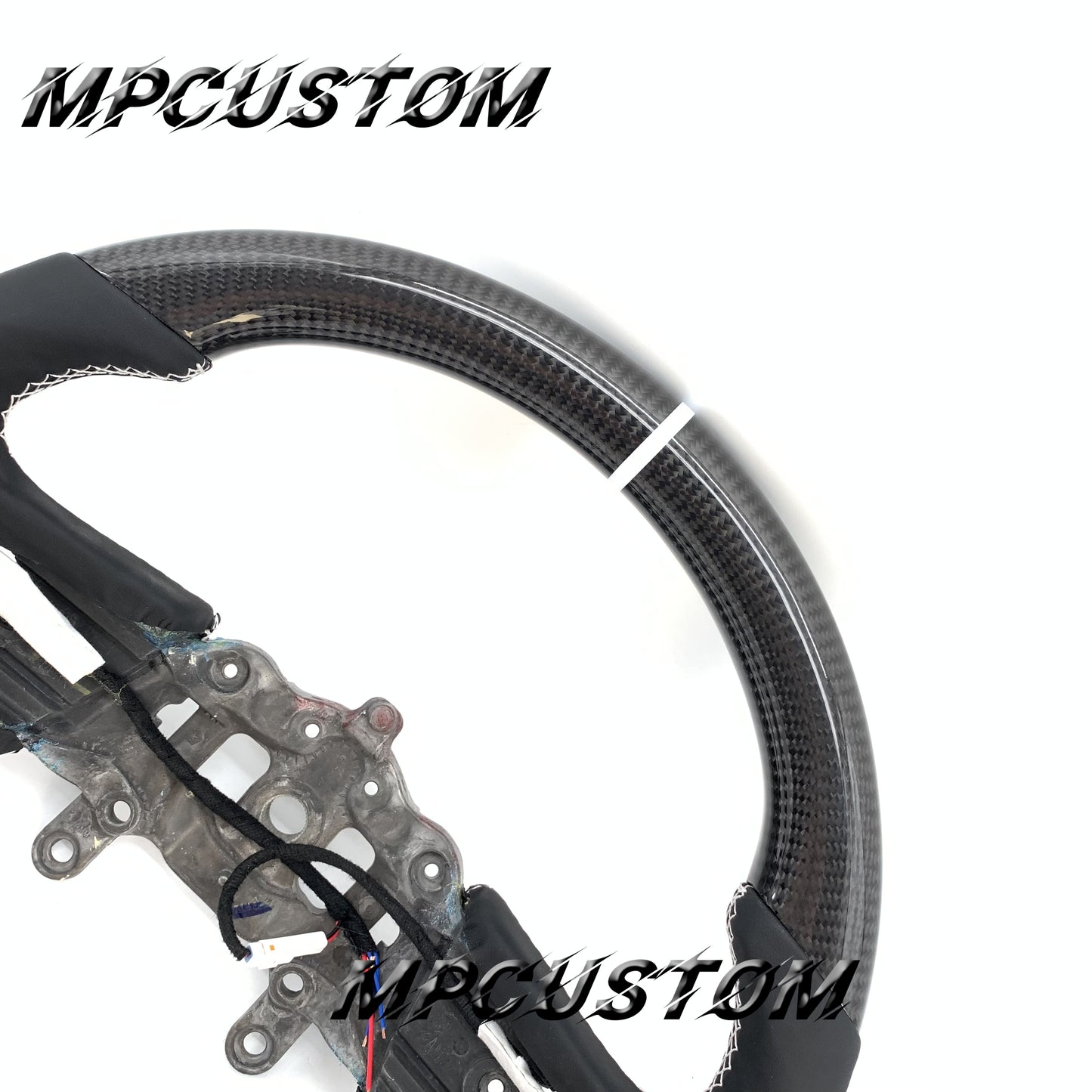 Mpcustom for Jeep Wrangler JL 2018+ carbon fiber steering wheel gloss