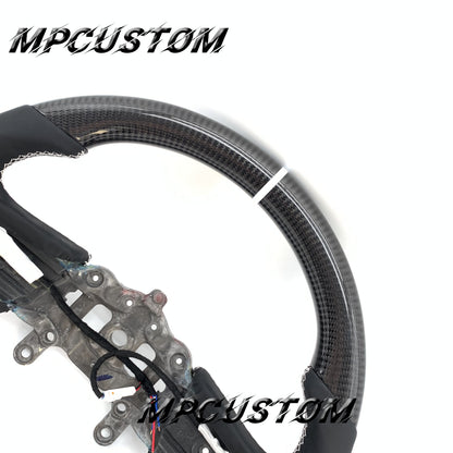 Mpcustom for Jeep Wrangler JL 2018+ carbon fiber steering wheel gloss
