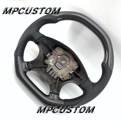 Mpcustom for Honda CR-V CRV 2002-2006 carbon fiber steering wheel flat bottom