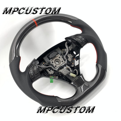 Mpcustom for Honda 7th gen Accord coupe 2003-2007 carbon fiber steering wheel round top