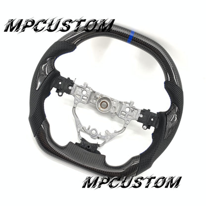 Mpcustom for Toyota Sienta 2017 carbon fiber steering wheel flat top