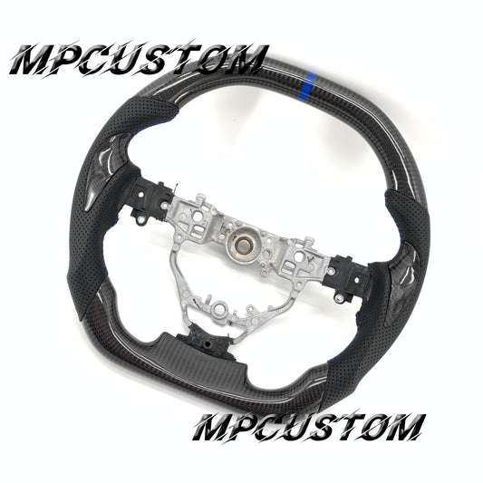 Mpcustom for Toyota Sienta 2017 carbon fiber steering wheel flat top