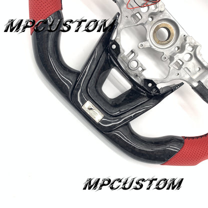 Mpcustom for Lexus NX350 2022 carbon fiber steering wheel gloss and led