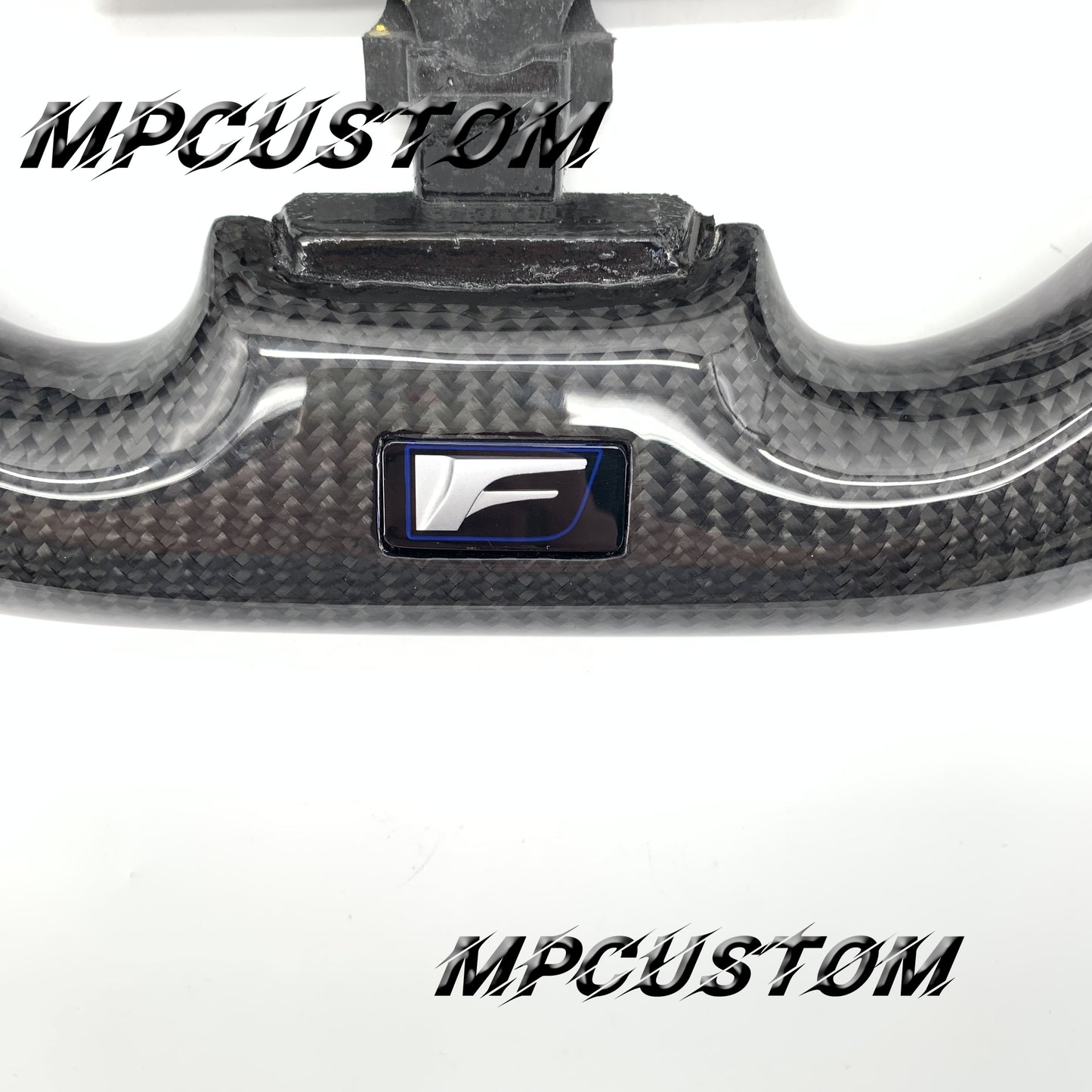 Mpcustom for Lexus IS250 2006-2013 carbon fiber steering wheel black stitching