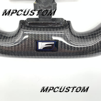 Mpcustom for Lexus IS250 2006-2013 carbon fiber steering wheel black stitching