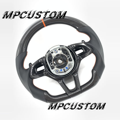 Mpcustom for McLaren 650S 2015-2017 carbon fiber steering wheel gloss
