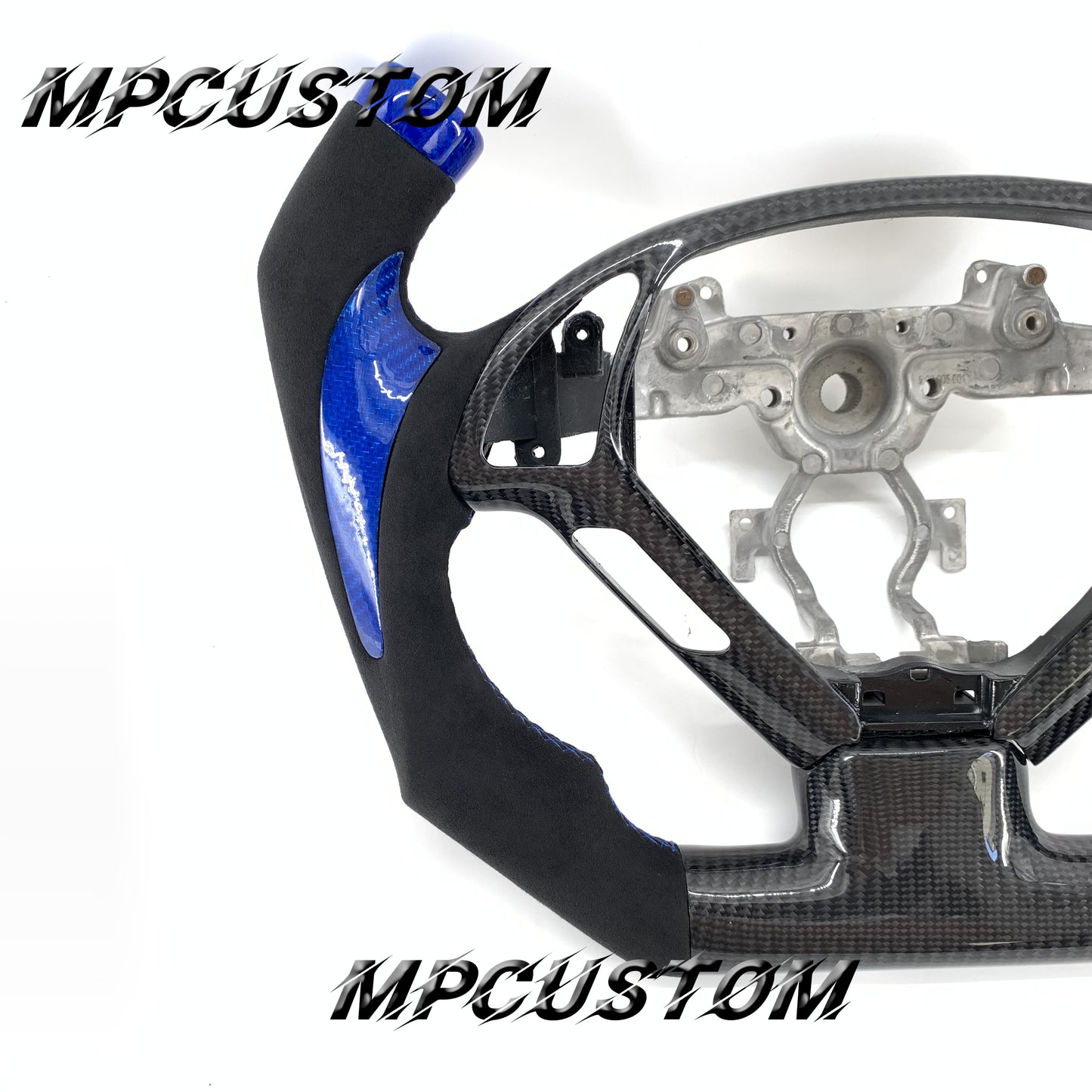 Mpcustom for Infiniti G37 2007-2015 carbon fiber steering wheel flat bottom