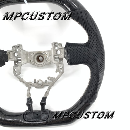 Mpcustom for Toyota 86 BRZ FRS 2013-2016 carbon fiber steering wheel flat top and flat bottom