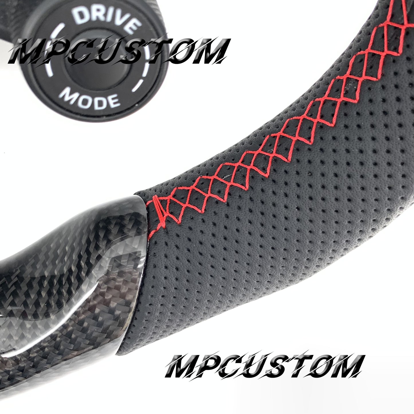 Mpcustom for Porsche 911 2020 carbon fiber steering wheel round top