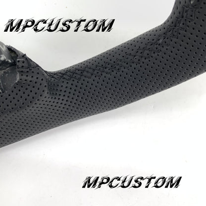 Mpcustom for Toyota Highlander 2007-2011 carbon fiber steering wheel black stitching