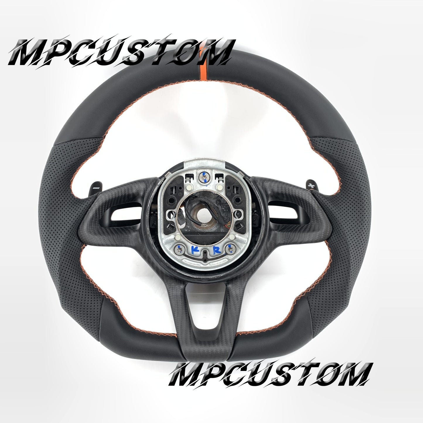 Mpcustom for McLaren 650S 2015-2017 carbon fiber steering wheel matte