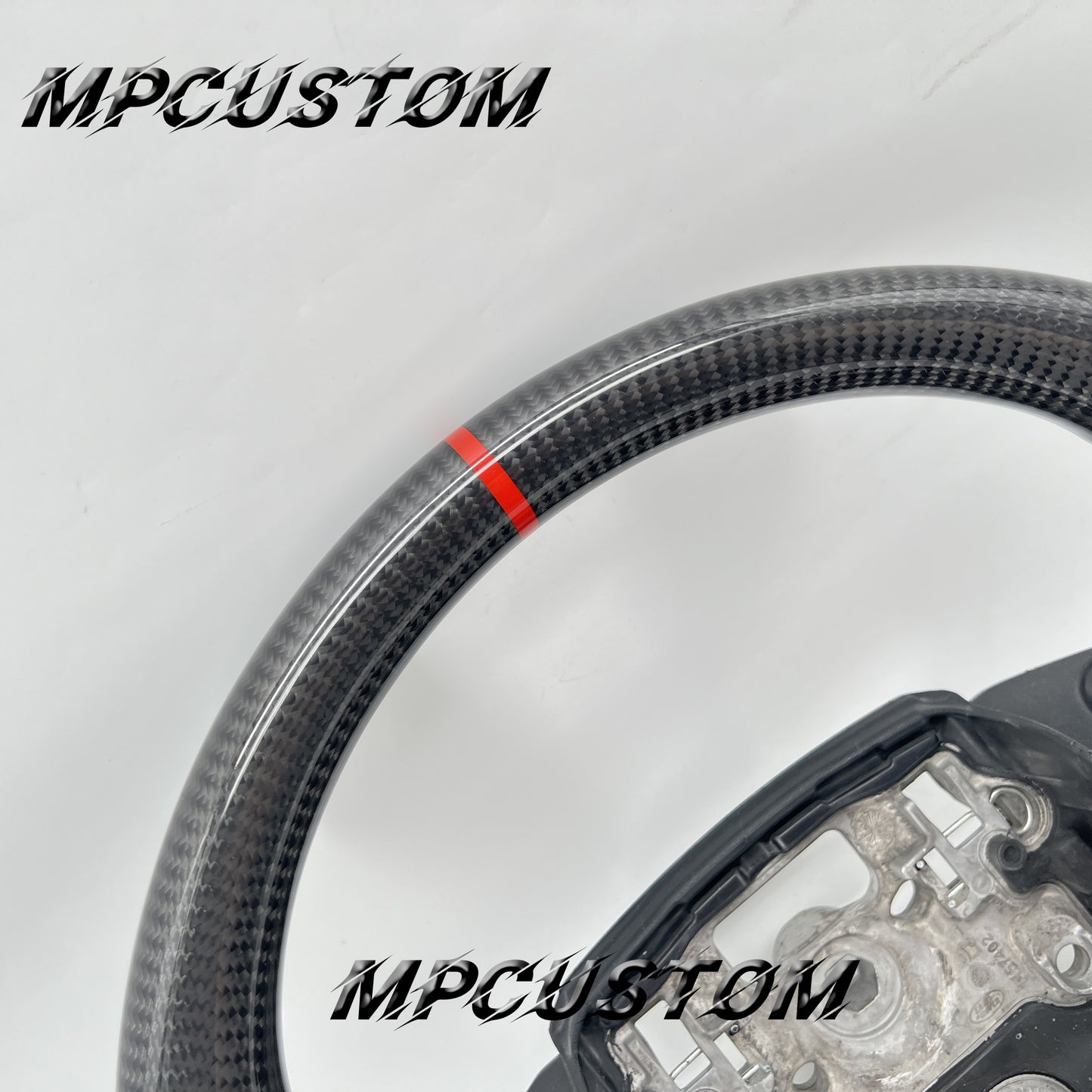 Mpcustom for Land Rover Range Rover carbon fiber steering wheel gloss and flat bottom